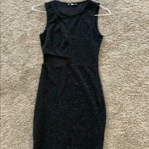 Sparkly fitted dress